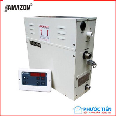 MÁY XÔNG HƠI ƯỚT  AMAZON 10,5KW XẢ TĐ