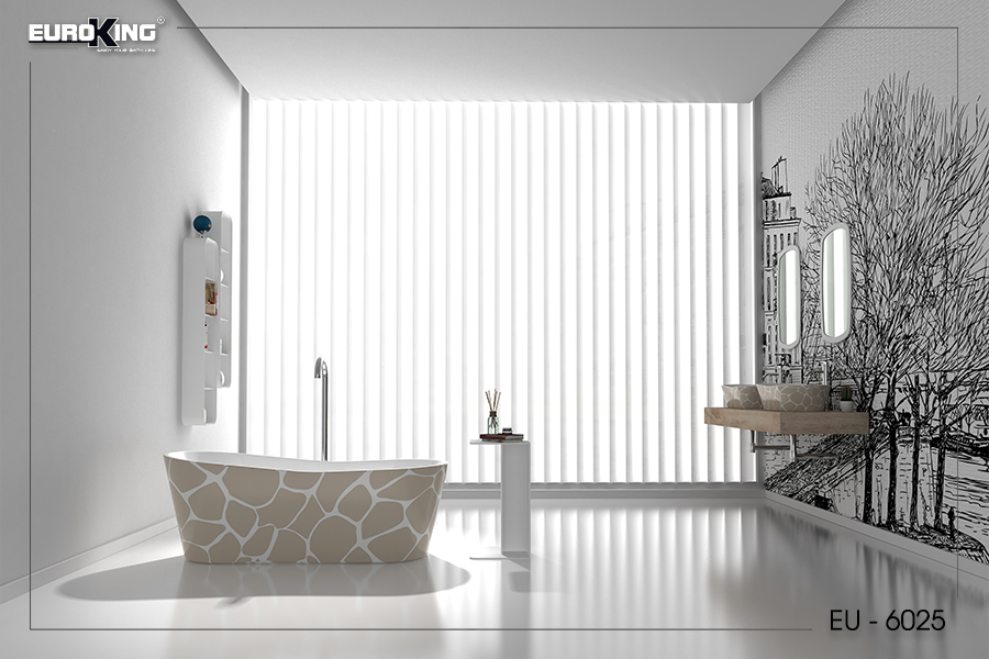 Bồn Cindy EU-6025 (hoa văn)