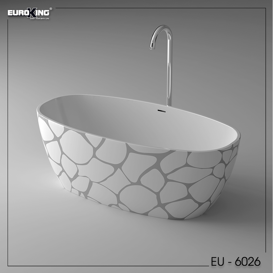 Bồn Coco EU-6026 (hoa văn)