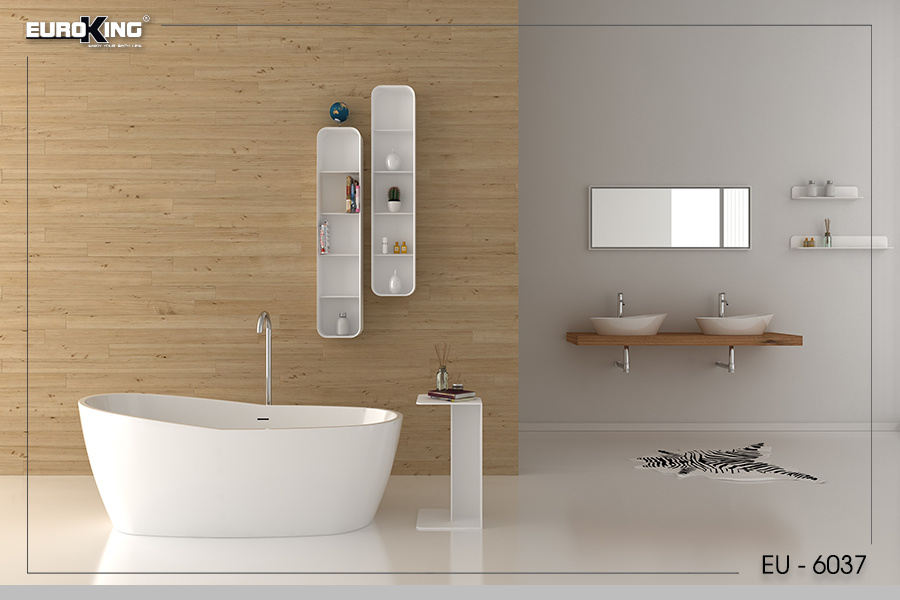 Bồn Louise EU-6037 (màu trắng)