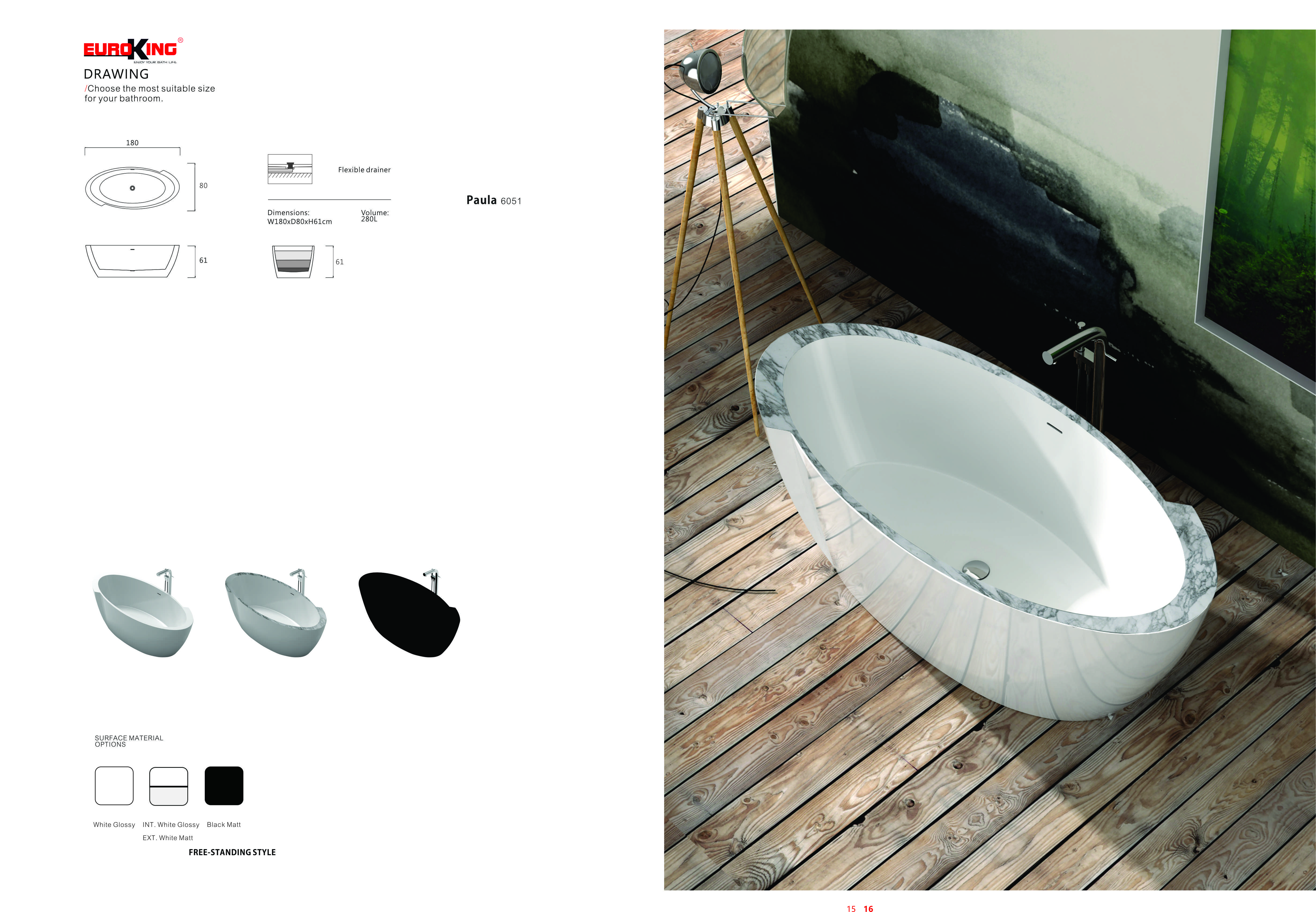 Bảng vẽ kỹ thuật Paula EU-6051 