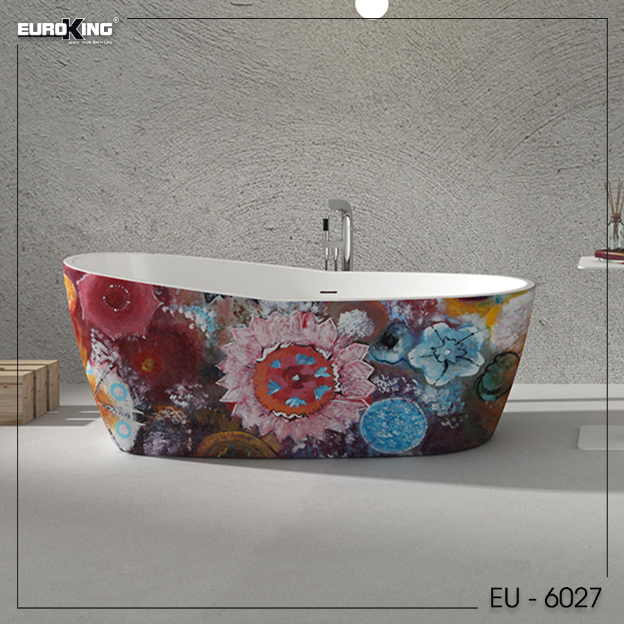 Bồn tắm EU - 6027 (Hoạ tiết)