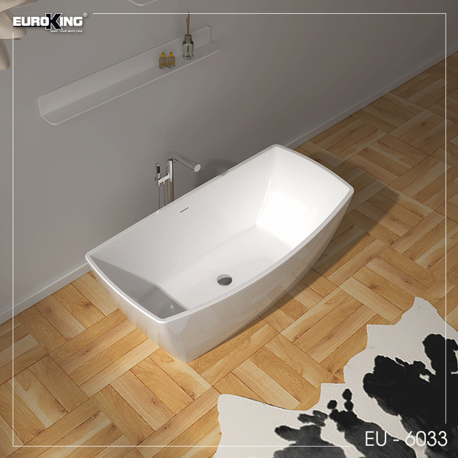 Bồn tắm EU - 6033 (Màu trắng bóng)