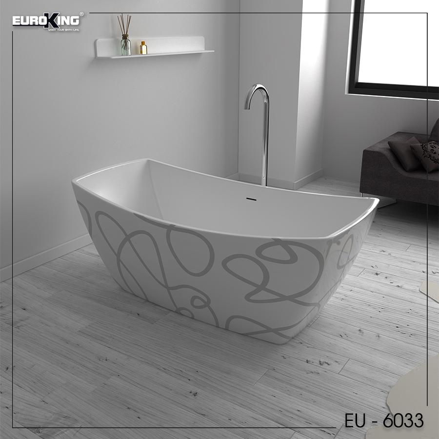 Bồn tắm EU - 6033 (Hoạ tiết)