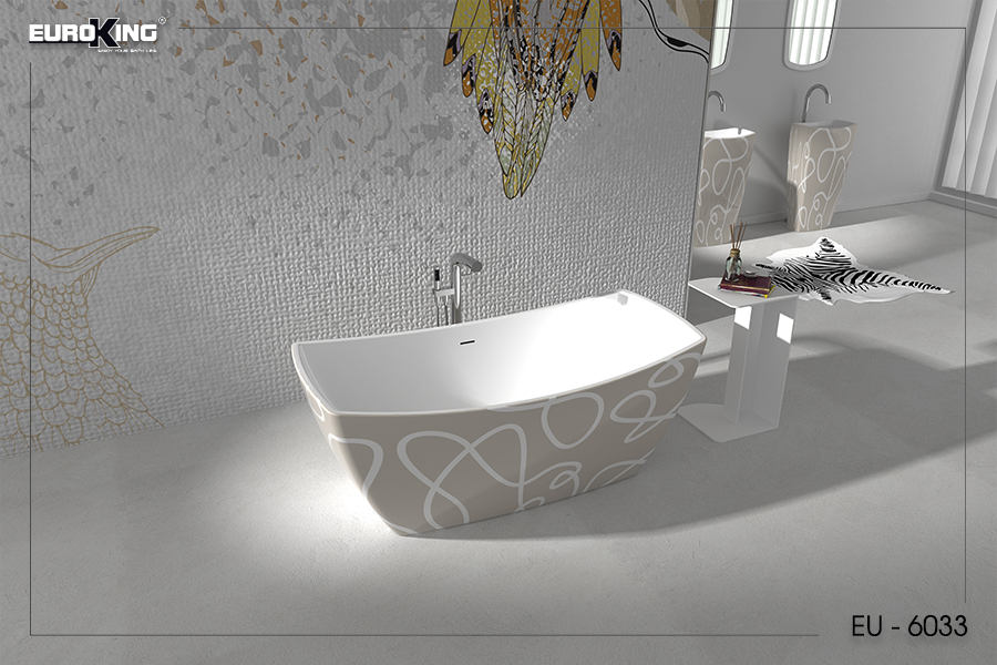 Bồn tắm EU-6033 (hoạ tiết)