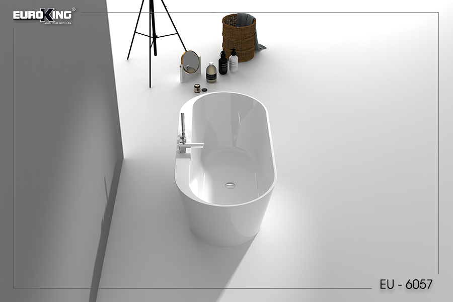 EU-6057 màu trắng bóng