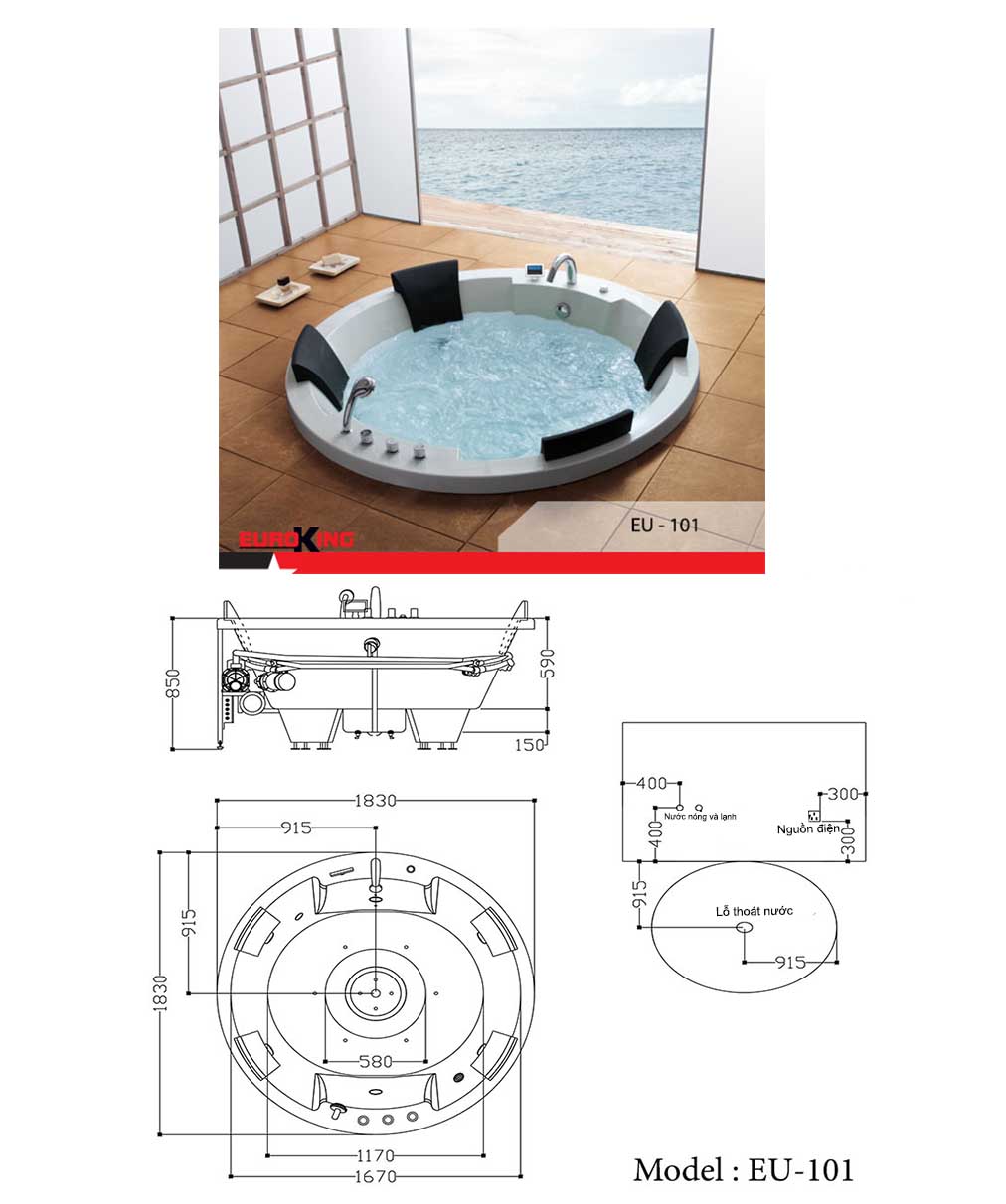 Bảng vẽ kỹ thuật EU-101