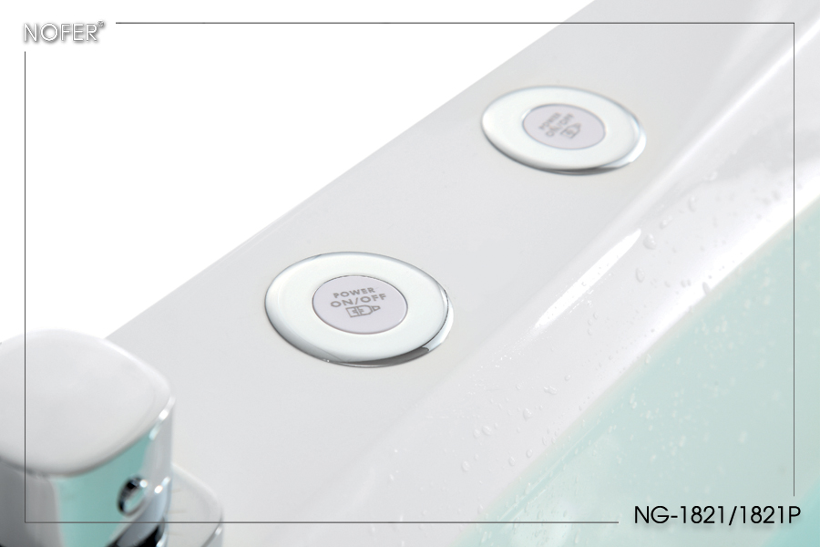 Nút điều chỉnh các mắt sục và sủi