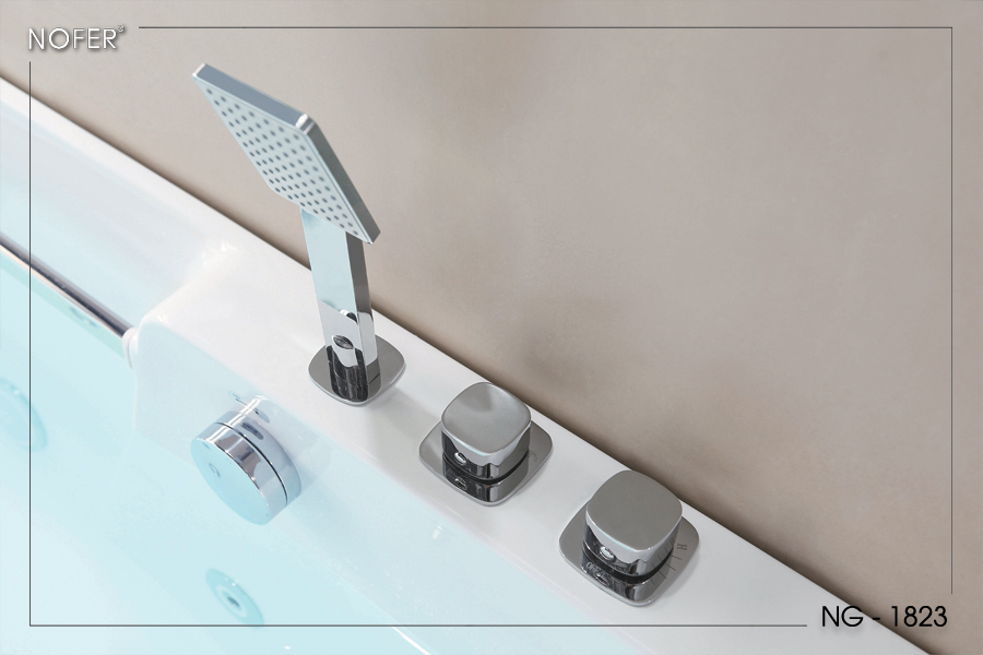 Hệ thống sen tay và điều chỉnh nước trong bồn tắm NG-1823