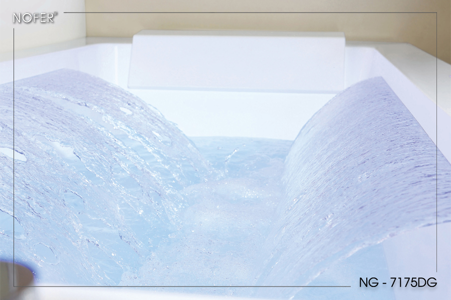 Thác nước hoạt động của bồn tắm NG-7175DG