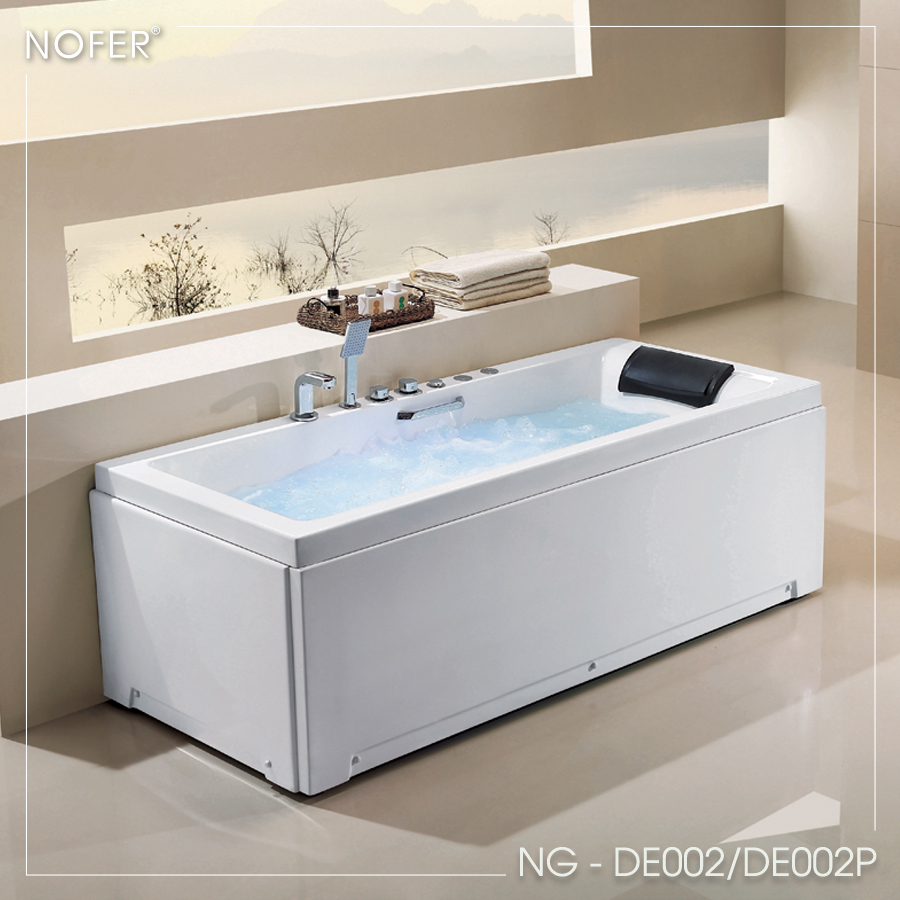 Hình ảnh tổng thể bồn tắm massage NG-DE002/DE002P