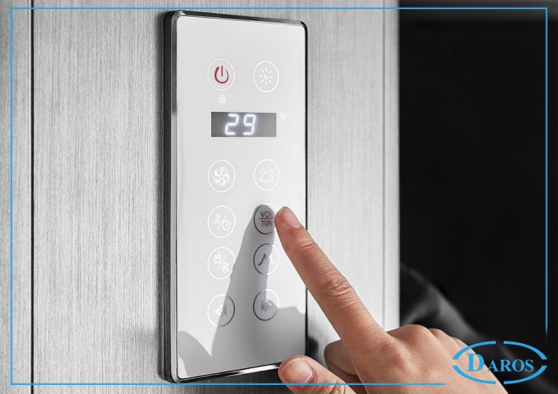 bảng điều khiển điện tử phòng xông hơi DR-6214