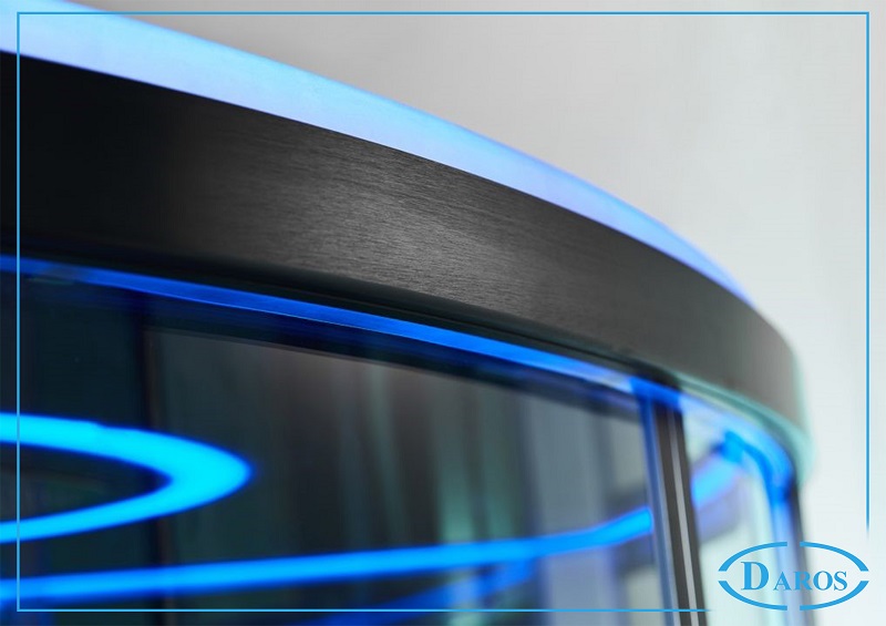 Khung hợp kim nhôm phòng xông hơi Daros DR-6214