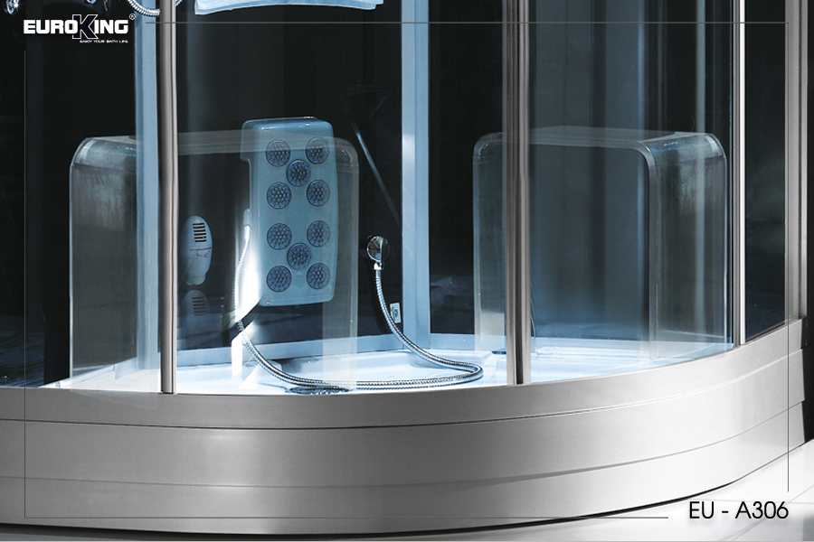 Hệ thống massage chân cùng hai bệ ghế ngồi thoải mái