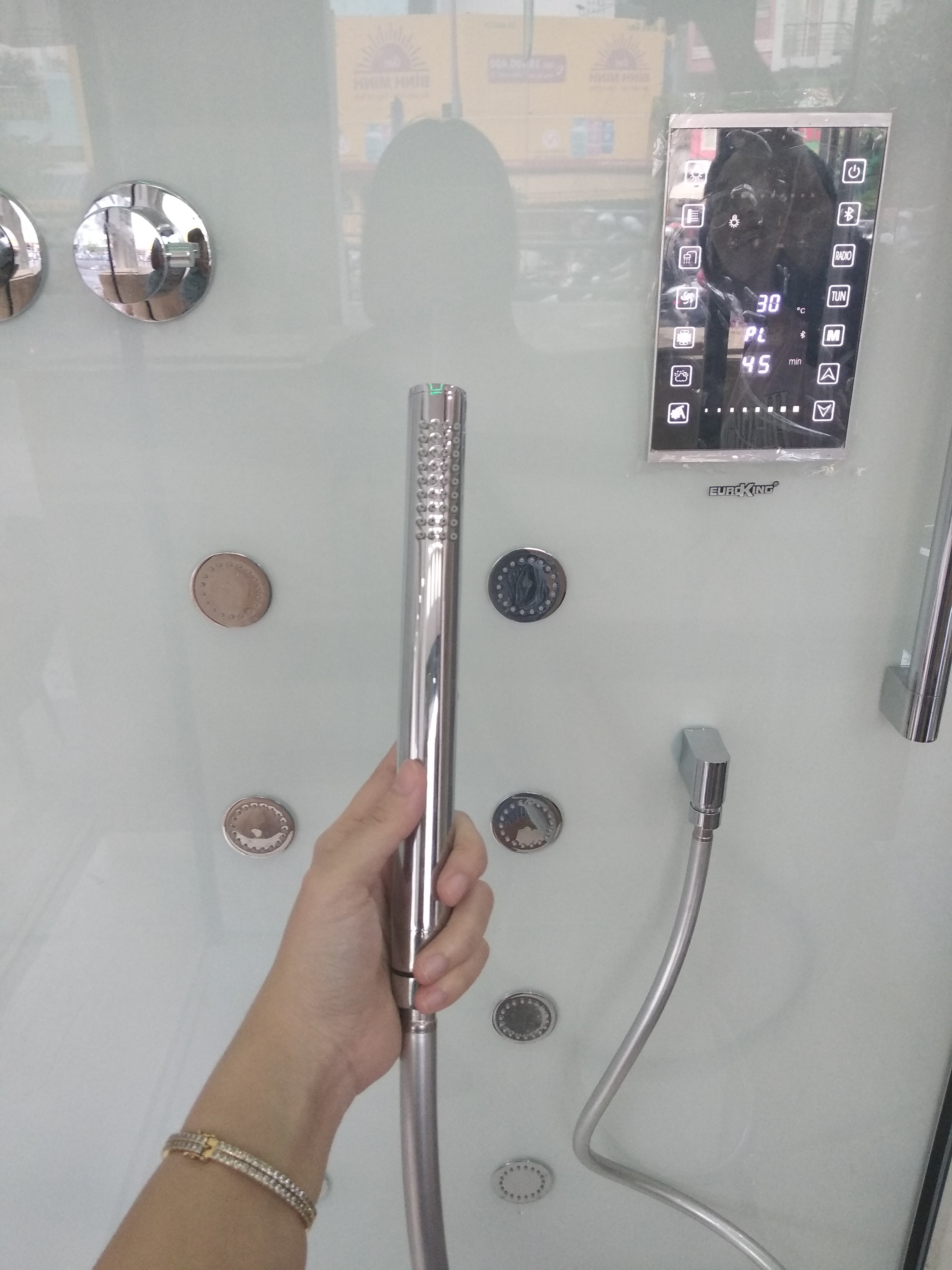 Sen tay của phòng xông hơi EU-8058