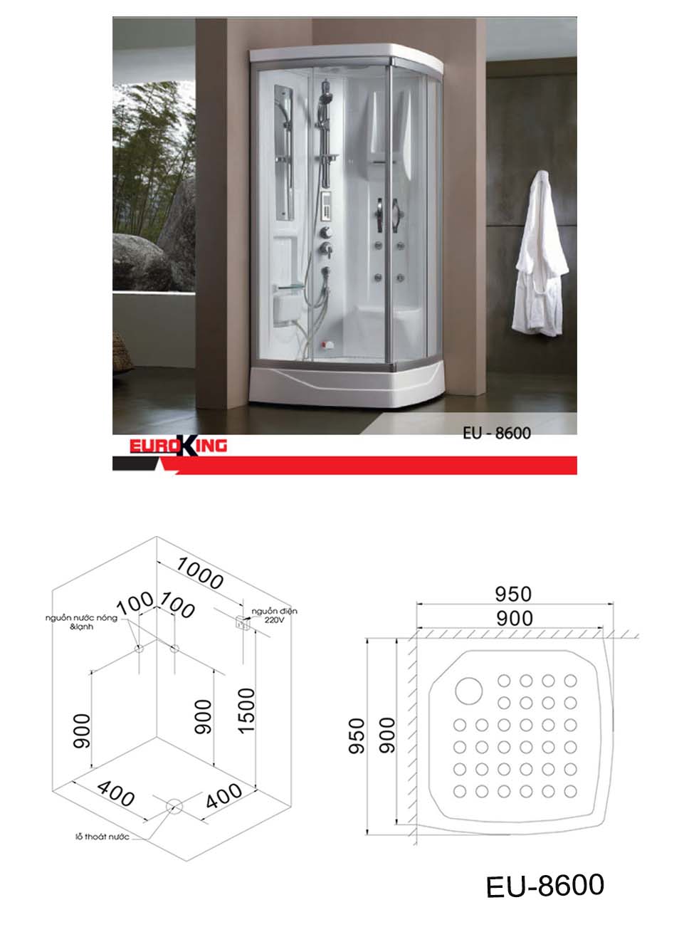 Bảng vẽ kỹ thuật EU-8600