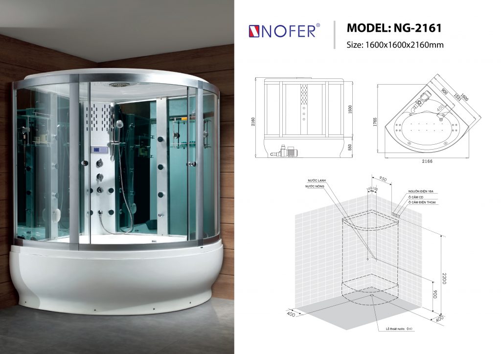 Sơ đồ kĩ thuật phòng xông hơi NG-2161