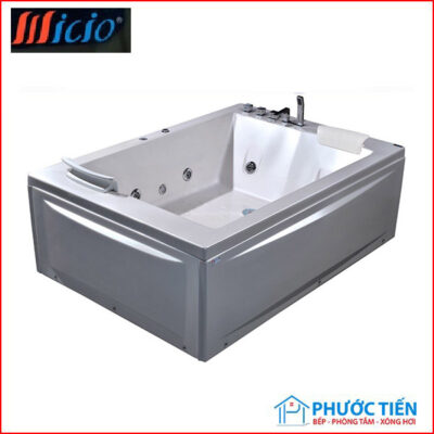 Bồn tắm massage ngọc trai sóng 2 lớp Micio DPM-200 ( 2000x1430x600mm)