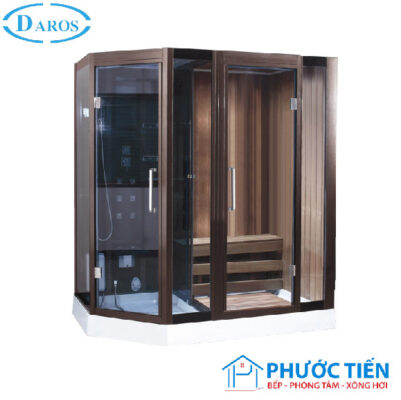 Phòng xông hơi khô và ướt  nhập khẩu Daros HT-05