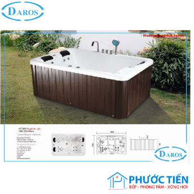 Bồn tắm massage nhập khẩu Daros HT-59