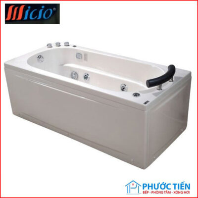 Bồn tắm massage Micio PMN-170L (ngọc trai - Yếm trái-1700x800x600 mm)