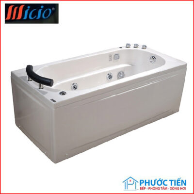 Bồn tắm massage Micio PMN-170R (ngọc trai - Yếm phải-1700x800x600 mm)