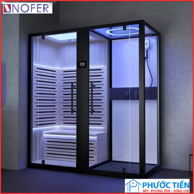 Phòng xông hơi khô và ướt  nhập khẩu Nofer SN-619