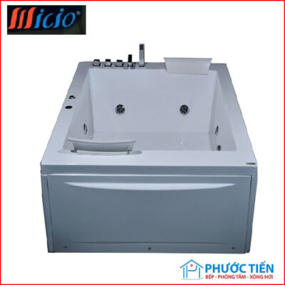 Bồn tắm massage ngọc trai Micio WTM 200 (2000x1430x650mm)